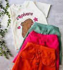 تیشرت دامن  capivara
