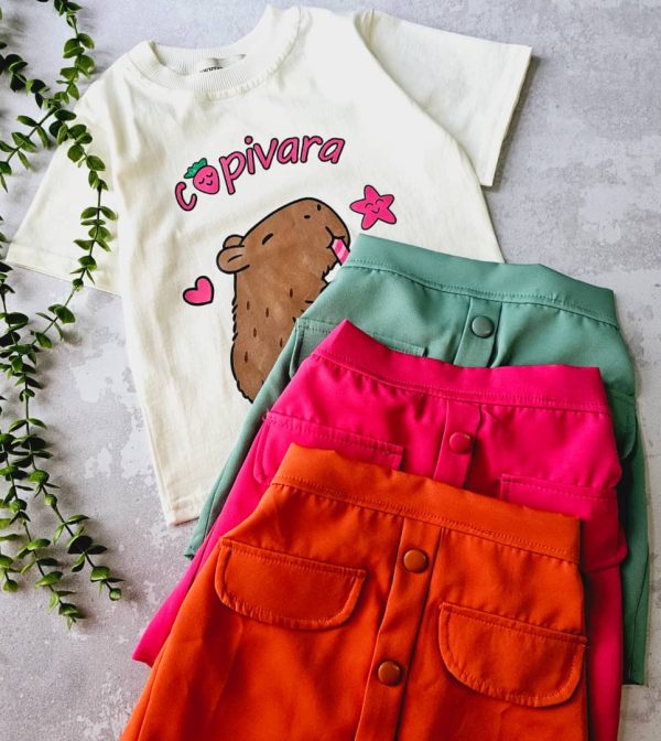 تیشرت دامن  capivara