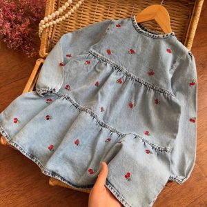 پیراهن جین گیلاس