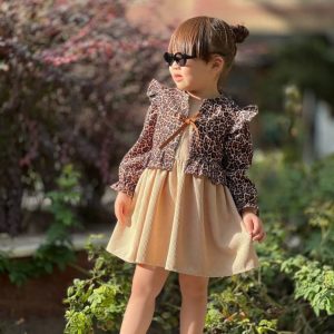 کت سارافون پلنگی و پاپیون