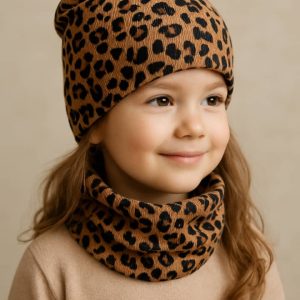 شال و کلاه پلنگی