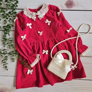 پیراهن پاپیون یلدایی