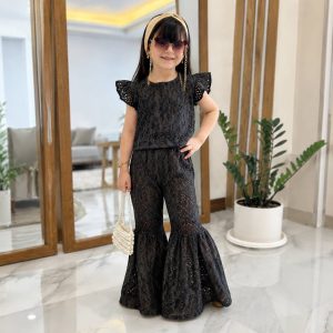 تاپ شلوار ماندانا مشکی